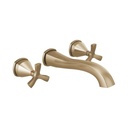 Delta T35766LF Stryke Wall Mounted Lavatory Trim Champagne Bronze