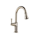 Brizo 63025LF ARTESSO Single Handle Pull Down Kitchen Faucet Polished Nickel