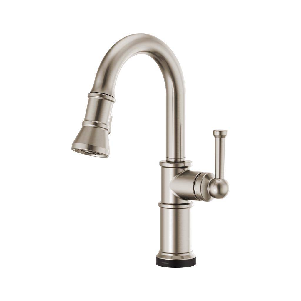 Brizo 64925LF Artesso Smart Touch Pull Down Prep Faucet Stainless