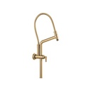 Brizo 81376 Invari Slide Bar Shower Arm And Flange Polished Gold