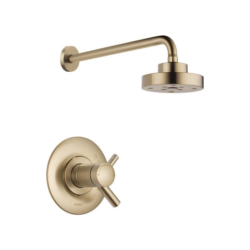 Brizo T60275-GL Odin Tempassure Thermostatic Shower Trim Luxe Gold