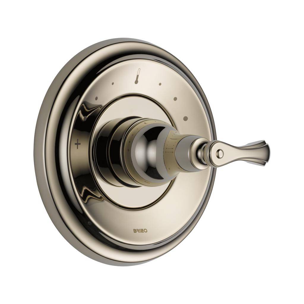 Brizo T66T085 Charlotte Thermostatic Valve Trim Polished Nickel