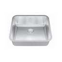 Kindred QSUA1922/8 22 x 19 Single Bowl Undermount Sink