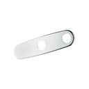 Grohe 07555000 10&quot; Euro Escutcheon Two Hole Chrome