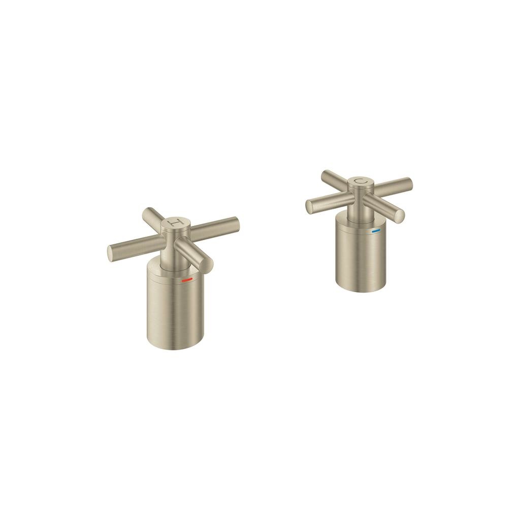 Grohe 18033EN3 Atrio New Cross Handle Brushed Nickel