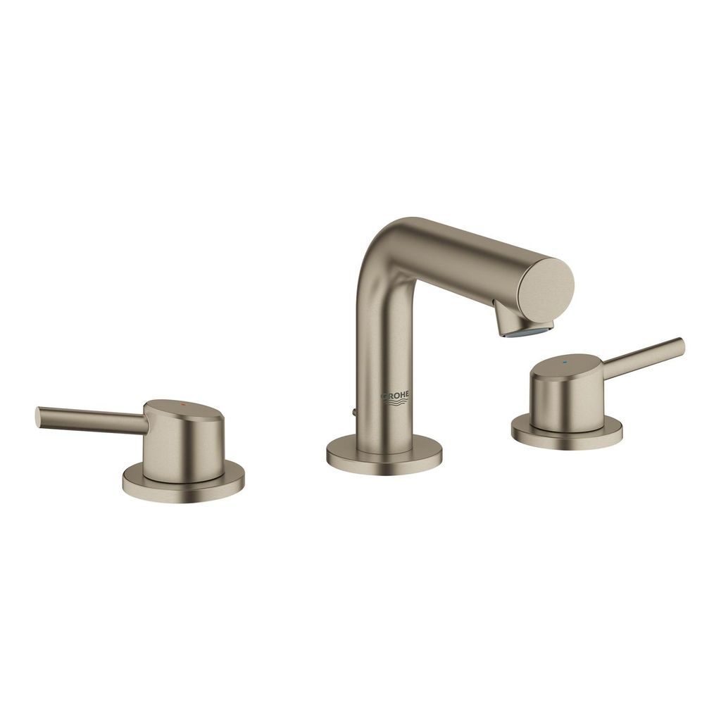 Grohe 20572EN1 Concetto 8&quot; Widespread Bathroom Faucet Brushed Nickel