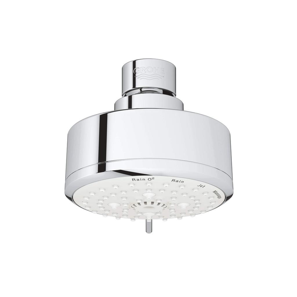 Grohe 26043001 Tempesta Cosmopolitan 100 Shower Head 4-Spray Chrome