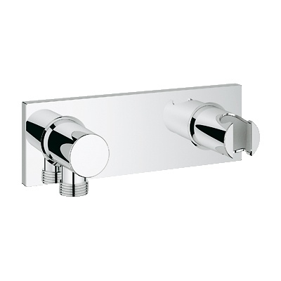 Grohe 27621000 Grohtherm F Wall Union Integrated Hand Shower Holder Chrome