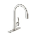 Grohe 30211DC1 Elberon Single Handle Kitchen Faucet Super Steel