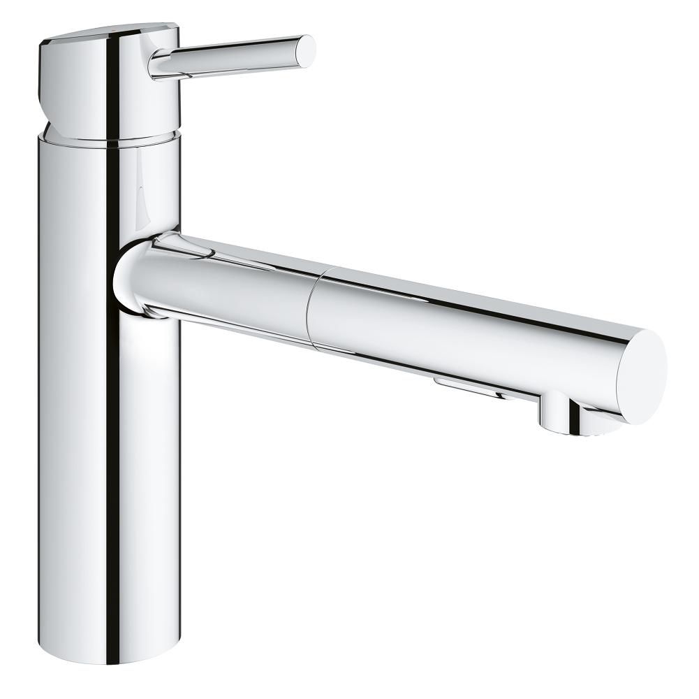 Grohe 31453001 Concetto Single Handle Kitchen Faucet Chrome