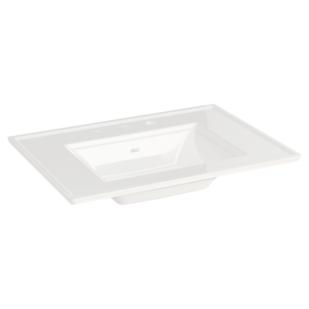 American Standard 0298008.020 Town Square S Vanity Top 8Inctr Wht