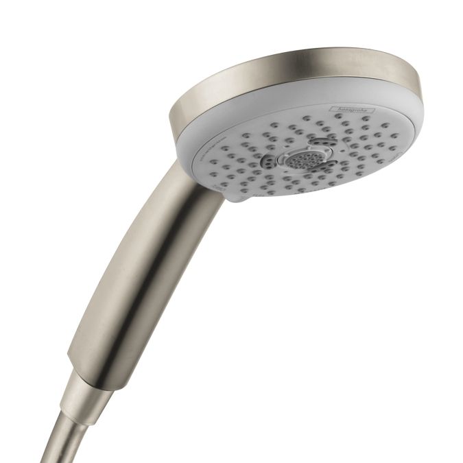 Hansgrohe 04073820 Croma E 100 3 Jet Handshower Brushed Nickel