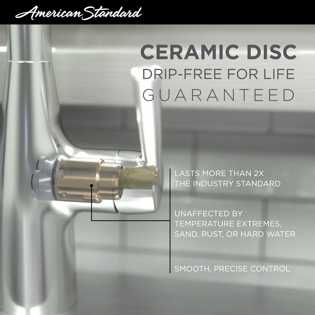 American Standard 4433300.002 Quince High-Arc Pull-Down Kitchen