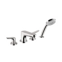 Hansgrohe 04766000 Focus 4 Hole Roman Tub Set Trim With Handshower Chrome