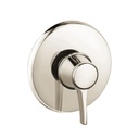 Hansgrohe 15404831 Metris C Pressure Balance Trim Polished Nickel