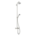 Hansgrohe 27143821 Croma Green Tub Shower Showerpipe Brushed Nickel