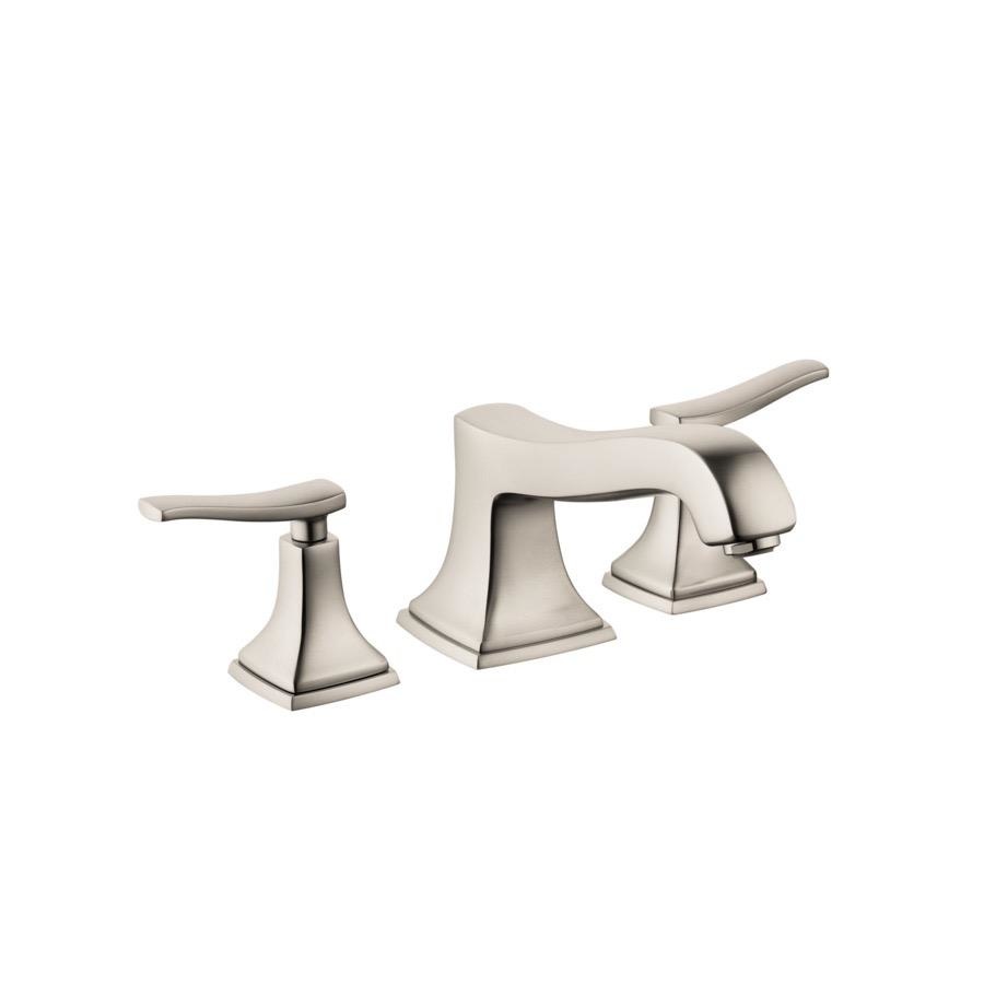 Hansgrohe 31428821 Metropol Classic 3 Hole Roman Tub Set Trim Lever Handles Brushed Nickel