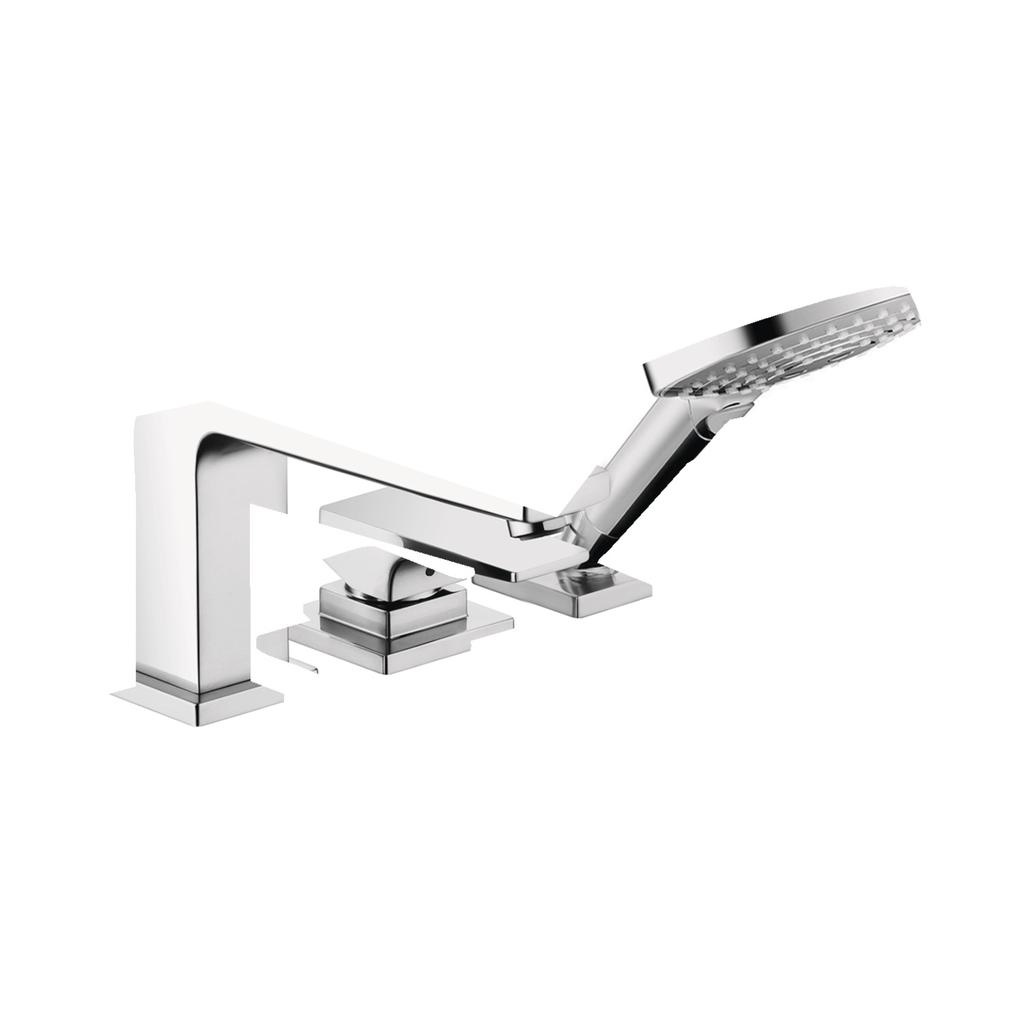 Hansgrohe 32556001 Metropol 3 Hole Roman Tub Set Trim Chrome