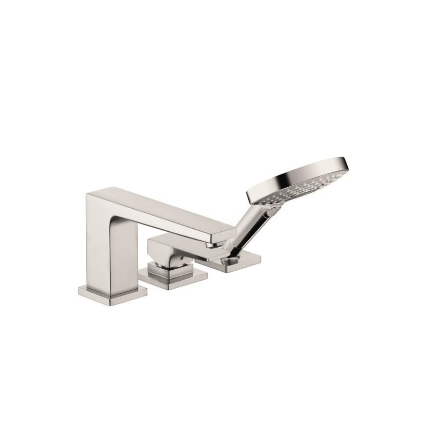 Hansgrohe Metropol 32556821 3 Hole Roman Tub Set Trim Brushed Nickel