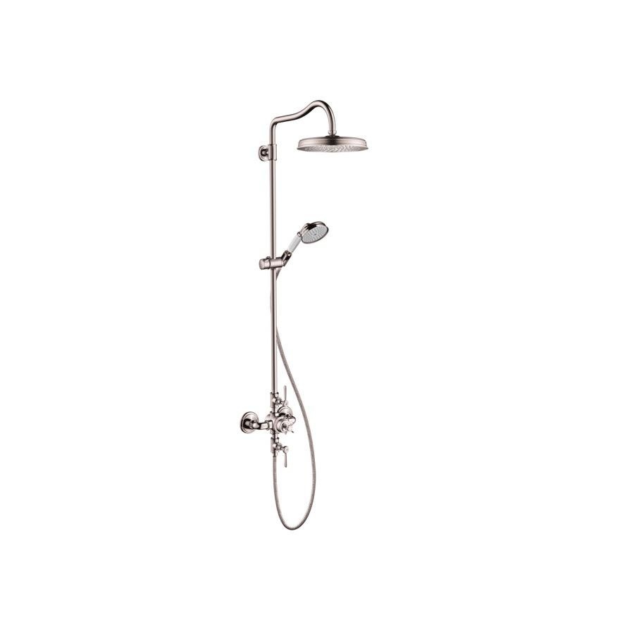 Hansgrohe 16574831 Axor Montreux Showerpipe 240 1 Jet Polished Nickel