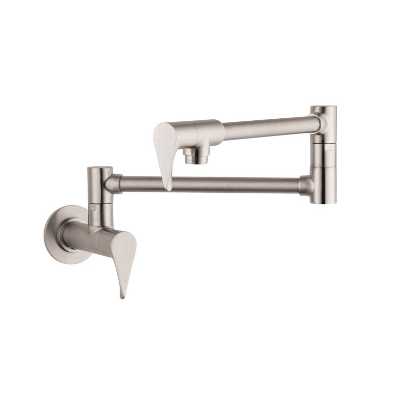 Hansgrohe 39834801 Axor Citterio Wall Mounted Potfiller Steel Optik