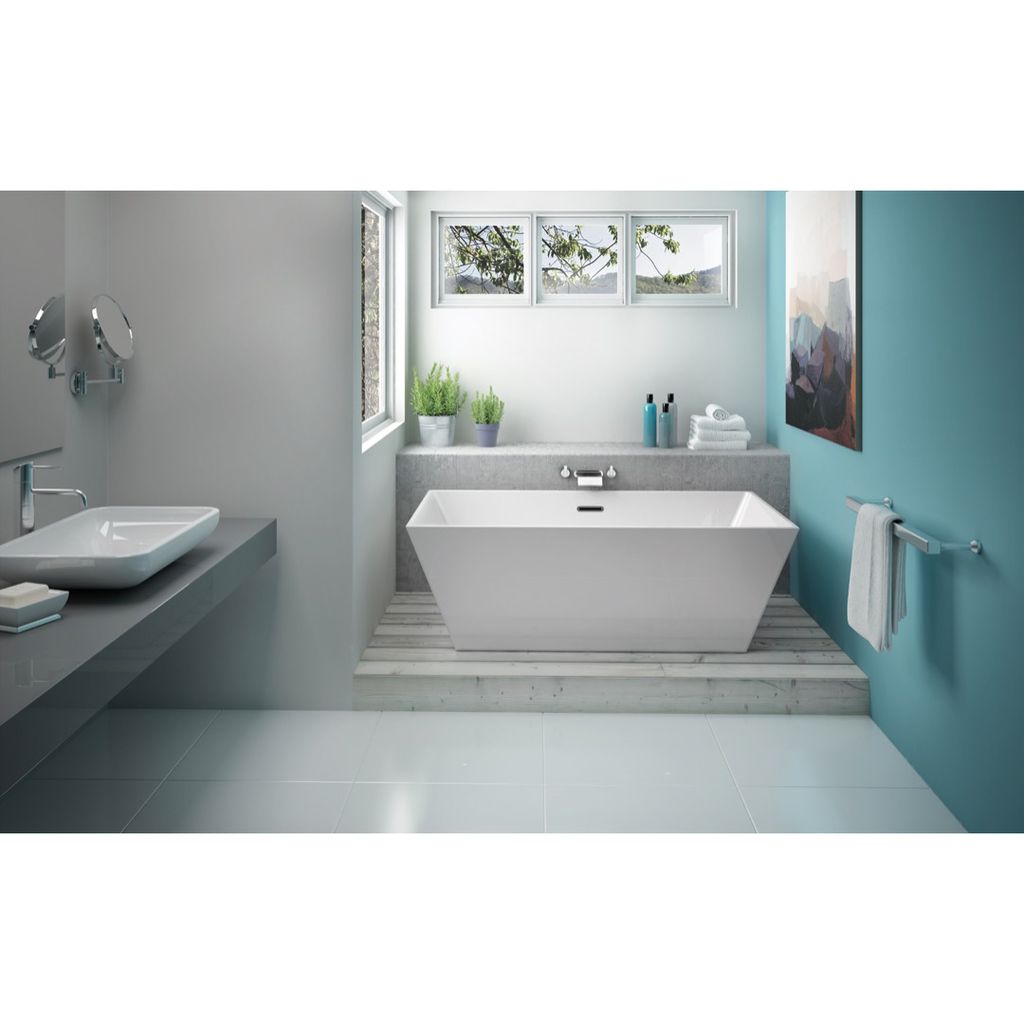 Fleurco BCA5631 Petite Calando Acrylic Bathtub White