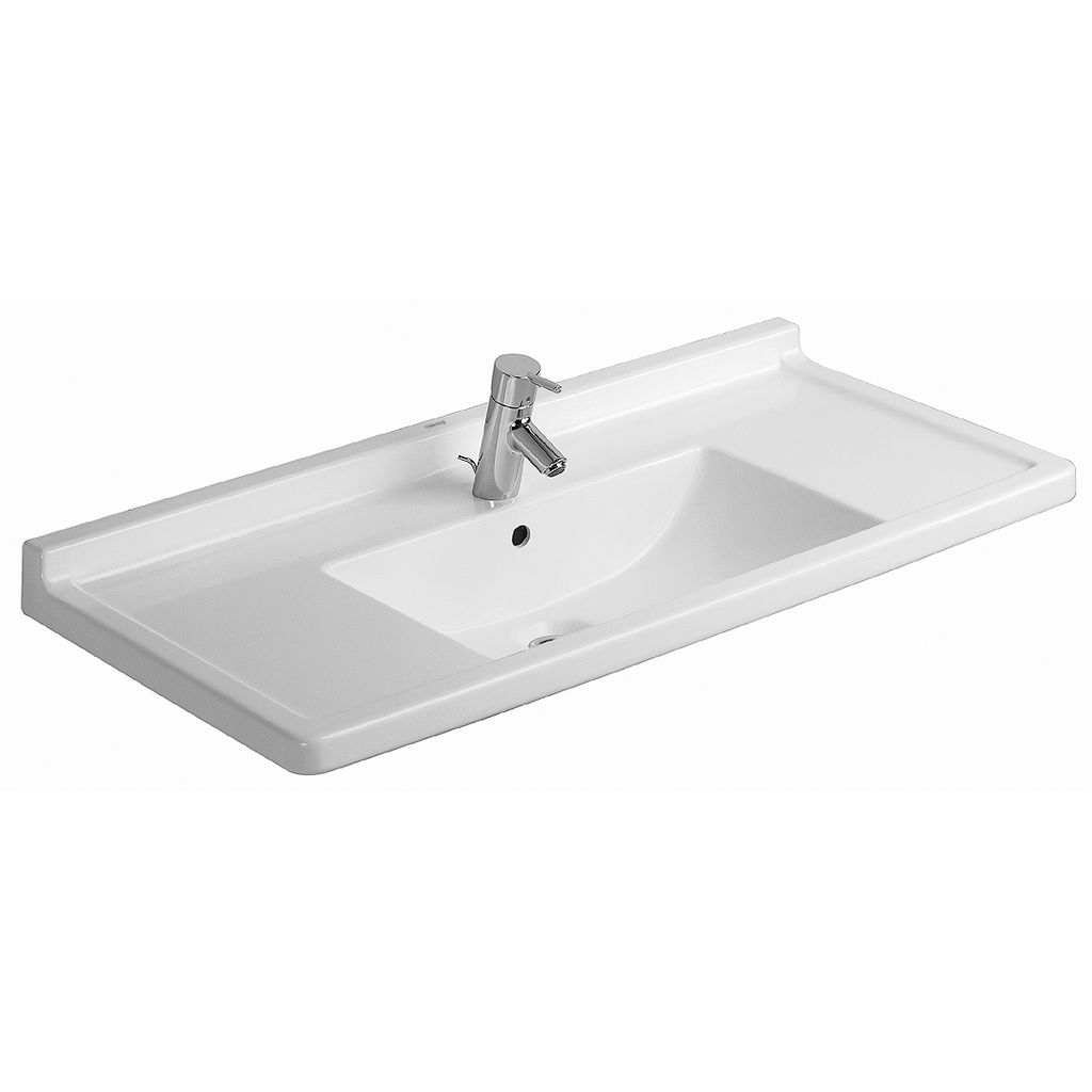 Duravit 030410 Starck 3 Furniture Washbasin 41-3/8&quot; x 19-1/4&quot; Single Hole