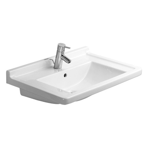 Duravit 030470 Starck 3 Furniture Washbasin 27-1/2&quot; x 19-1/4&quot; - Single Hole