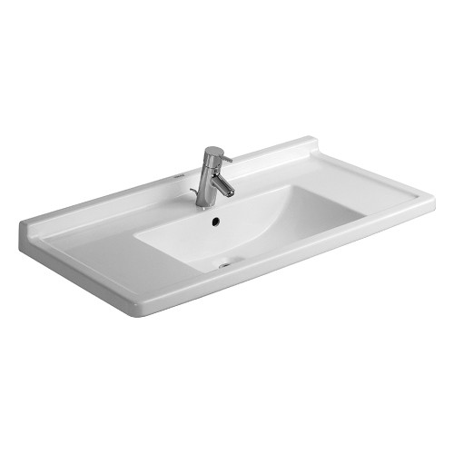 Duravit 030480 Starck 3 Furniture Washbasin 33-1/2&quot; x 19-1/4&quot; Single Hole