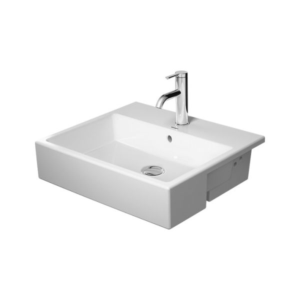 Duravit 038255 Vero Air Semi Recessed Single Hole Washbasin