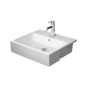 Duravit 038255 Vero Air Semi Recessed Three Holes Washbasin WonderGliss