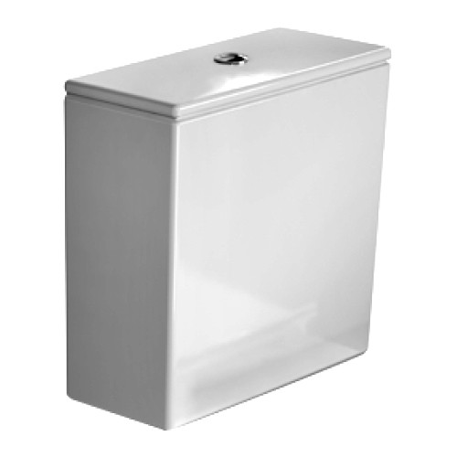 Duravit 093520 DuraStyle Two Piece Toilet Dual Flush Cistern Only White