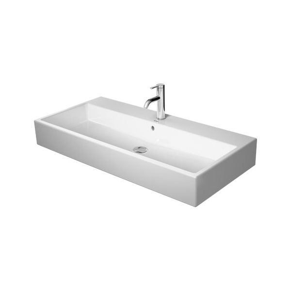 Duravit 235010 Vero Air Single Hole Washbasin Ground WonderGliss