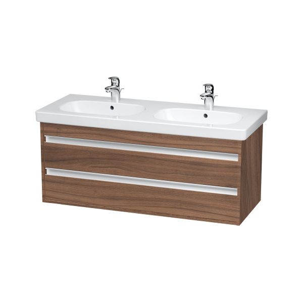 Duravit KT6649 Ketho Wall Mounted Vanity Natural Walnut