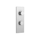 Aquabrass SR8295 Trim Set For 12123 1/2 Thermostatic Valve 2 Way Shared Functions Polished Chrome