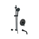 &lt;&lt; ALT 91426 Circo Thermone Tub Shower System Electro Black