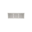 Aquabrass 803 8 X 24 Recessed Rainhead Polished Chrome