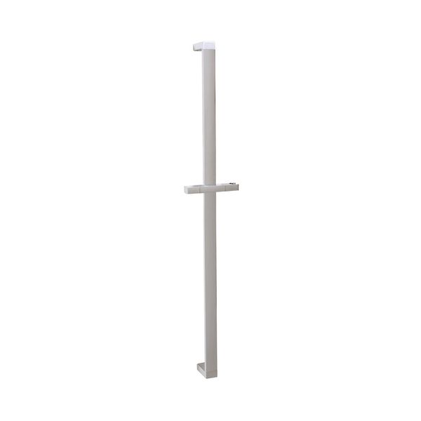 Aquabrass 12696 Square Rail Brushed Nickel