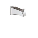 Aquabrass 10232 Tub Spouts 5 1/2 Square Tub Spout With Diverter Polished Chrome