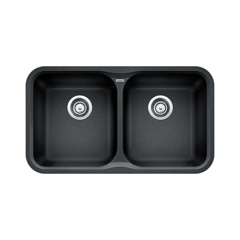 Blanco 400085 Vision U 2 Double Undermount Kitchen Sink