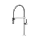 Blanco 401568 Blancoculina Mini Pull Down Dual Spray Kitchen Faucet Classic Steel