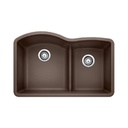 Blanco 401573 Diamond U 1.75 Low Divide Double Undermount Kitchen Sink