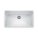 Blanco 401820 Precis U Super Single Undermount Kitchen Sink White