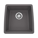 Blanco 401844 Performa U Single Undermount Bar Sink Cinder