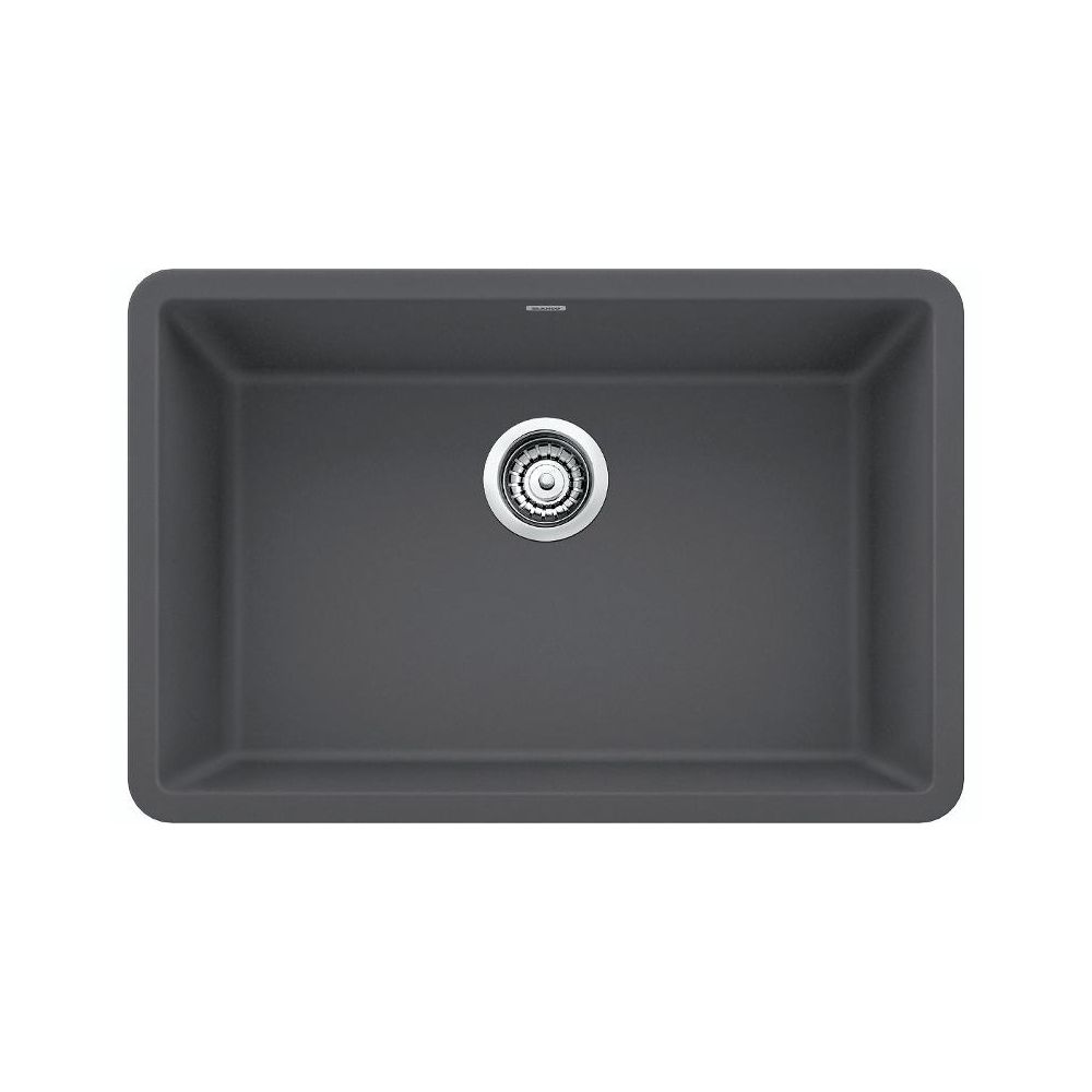 Blanco 401891 Precis U 27 Single Undermount Kitchen Sink Cinder