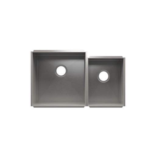 [JUL-003638] Julien 003638 Urbanedge Sink Undermount Double L18X18X10 R12X16X8