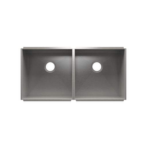 [JUL-003642] Julien 003642 Urbanedge Sink Undermount Double L18X18X10 R18X18X10