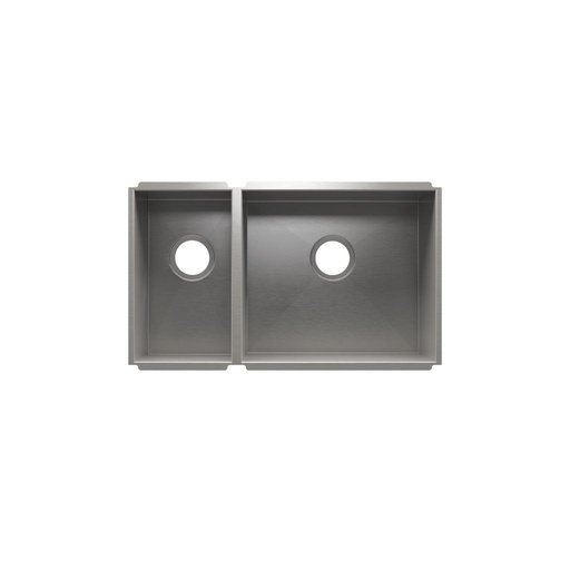 [JUL-003648] Julien 003648 Urbanedge Sink Undermount Double L9X16X8 R18X16X10