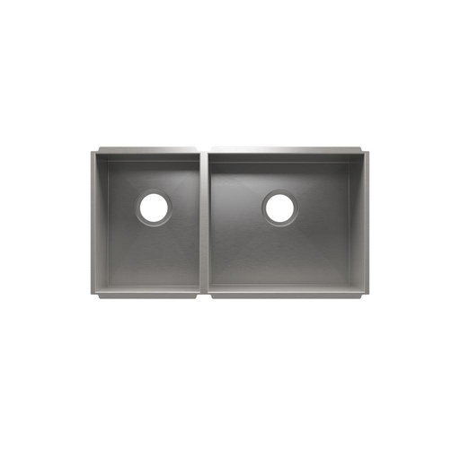 [JUL-003649] Julien 003649 Urbanedge Sink Undermount Double L12X16X8 R18X16X10