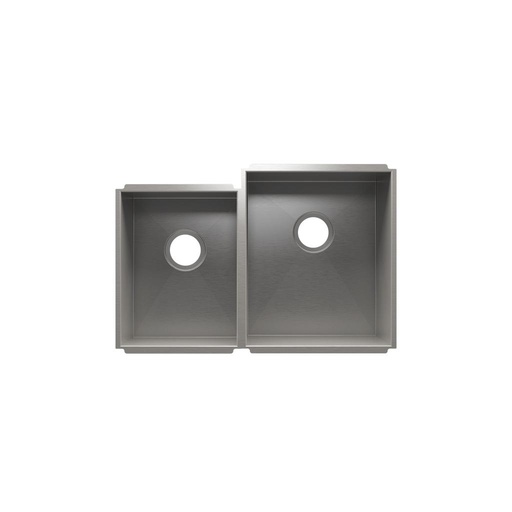 [JUL-003651] Julien 003651 Urbanedge Sink Undermount Double L12X16X8 R15X18X10